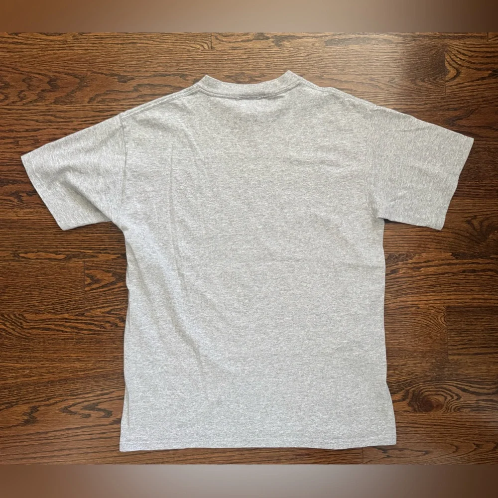 Vintage 90s James Madison University JMU T-Shirt JanSport Gray Purple Medium M - Picture 3 of 8